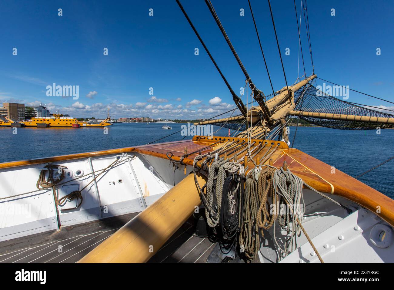 Europe, Scandinavie, Suède. Karlskrona. Musée naval Banque D'Images