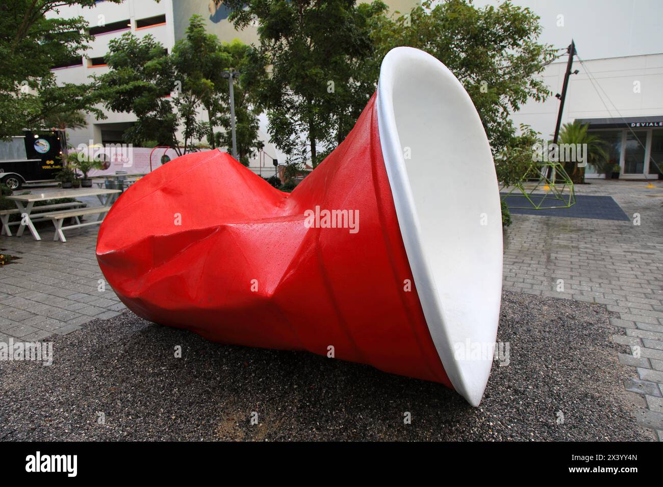 États-Unis, Floride, Miami, Design District. JOKESTER 2, de Paula Crown Banque D'Images