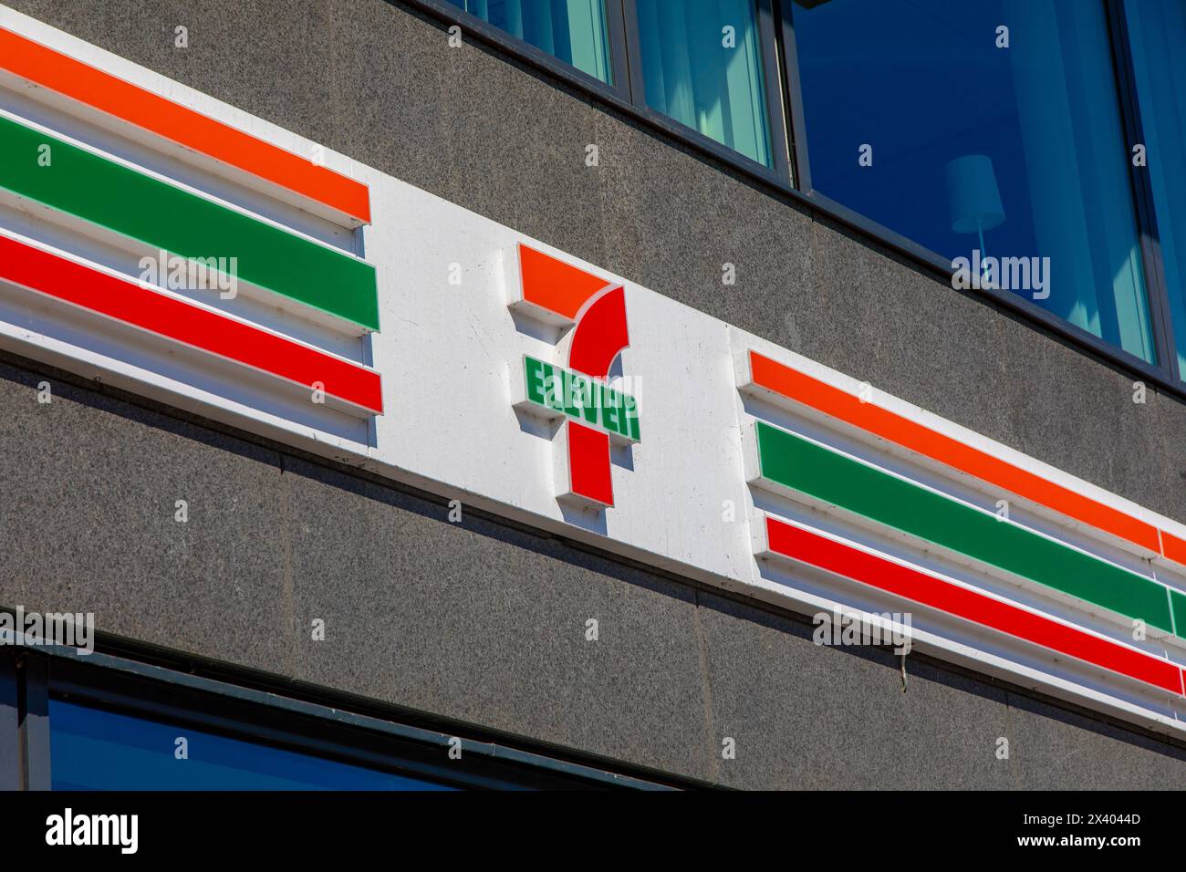 Europe, Scandinavie, Suède. Skania. Malmoe. Seven Eleven Banque D'Images