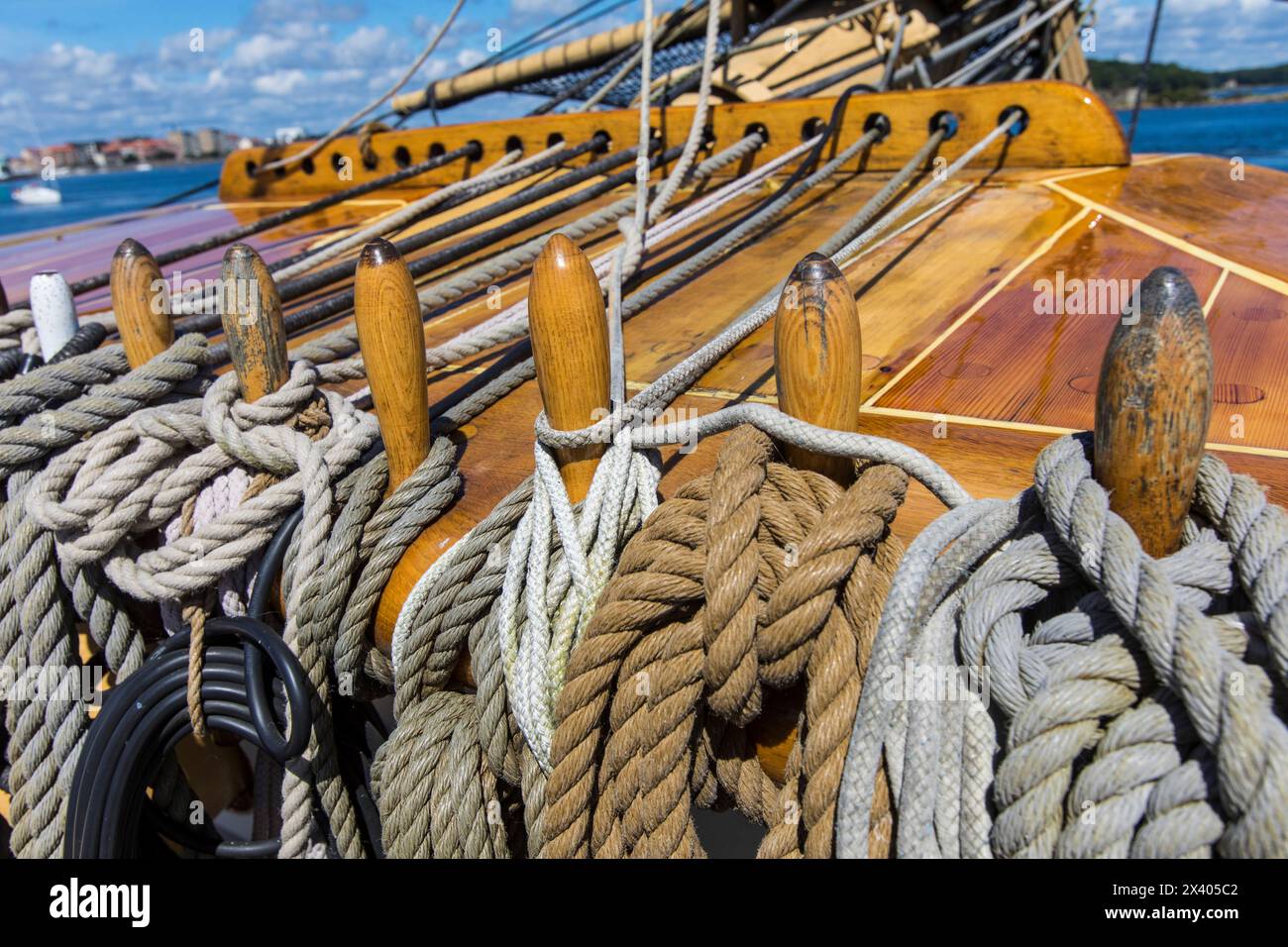 Europe, Scandinavie, Suède. Karlskrona. Musée naval Banque D'Images