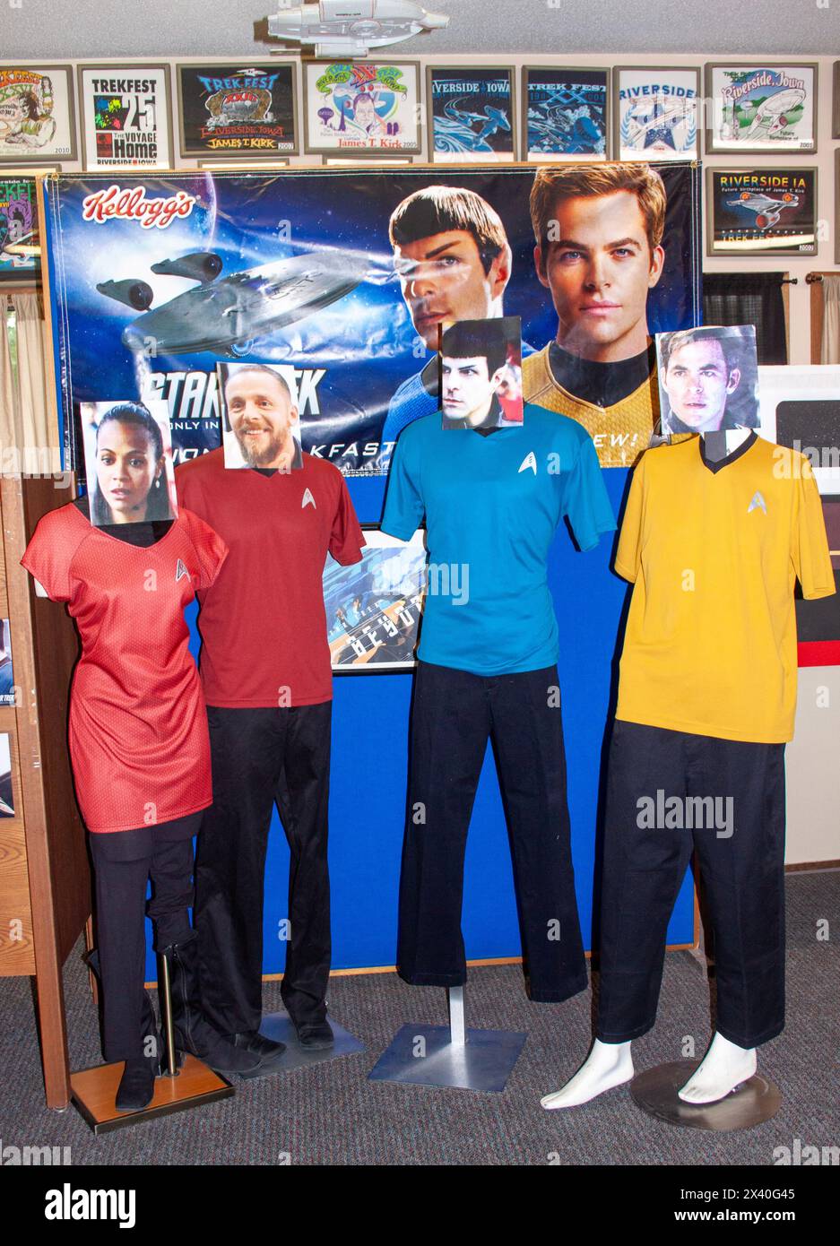 Futur lieu de naissance du capitaine Kirk de Star Trek Banque D'Images