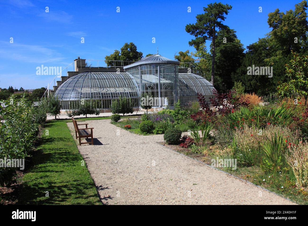 France, Paris Ile de France, Yvelines (78), Conflans Sainte-Honorine, Parc Prieuré Banque D'Images