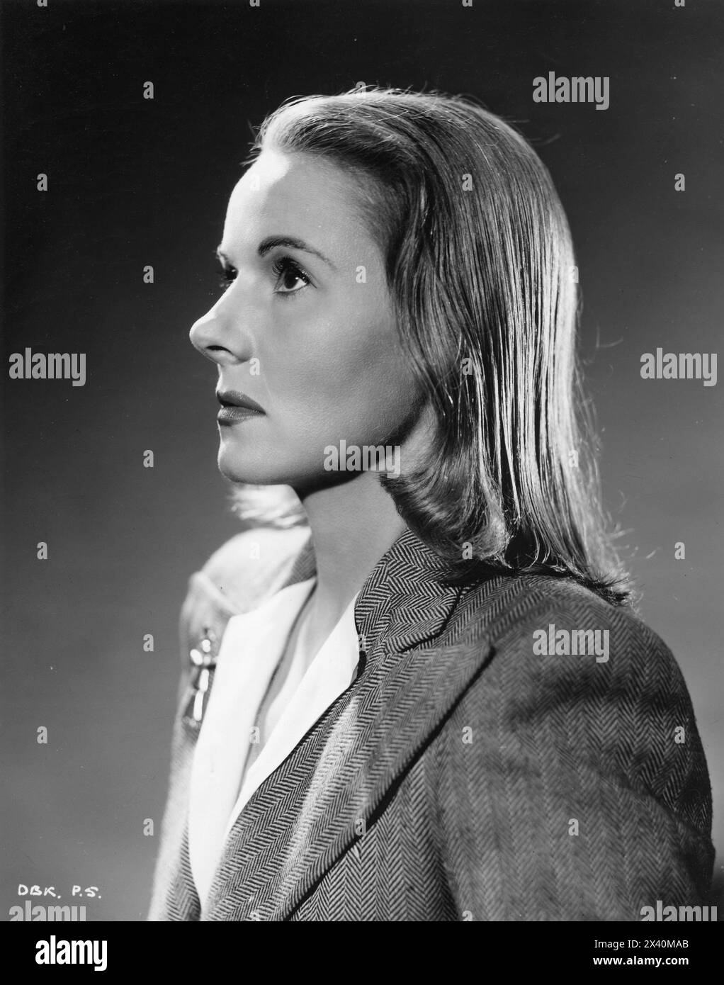 L'actrice britannique ANN TODD dans un portrait du LEVER DU JOUR 1948 le réalisateur COMPTON BENNETT joue MONCKTON HOFFE musique BENJAMIN FRANKEL Sydney Box Productions / GFD Banque D'Images