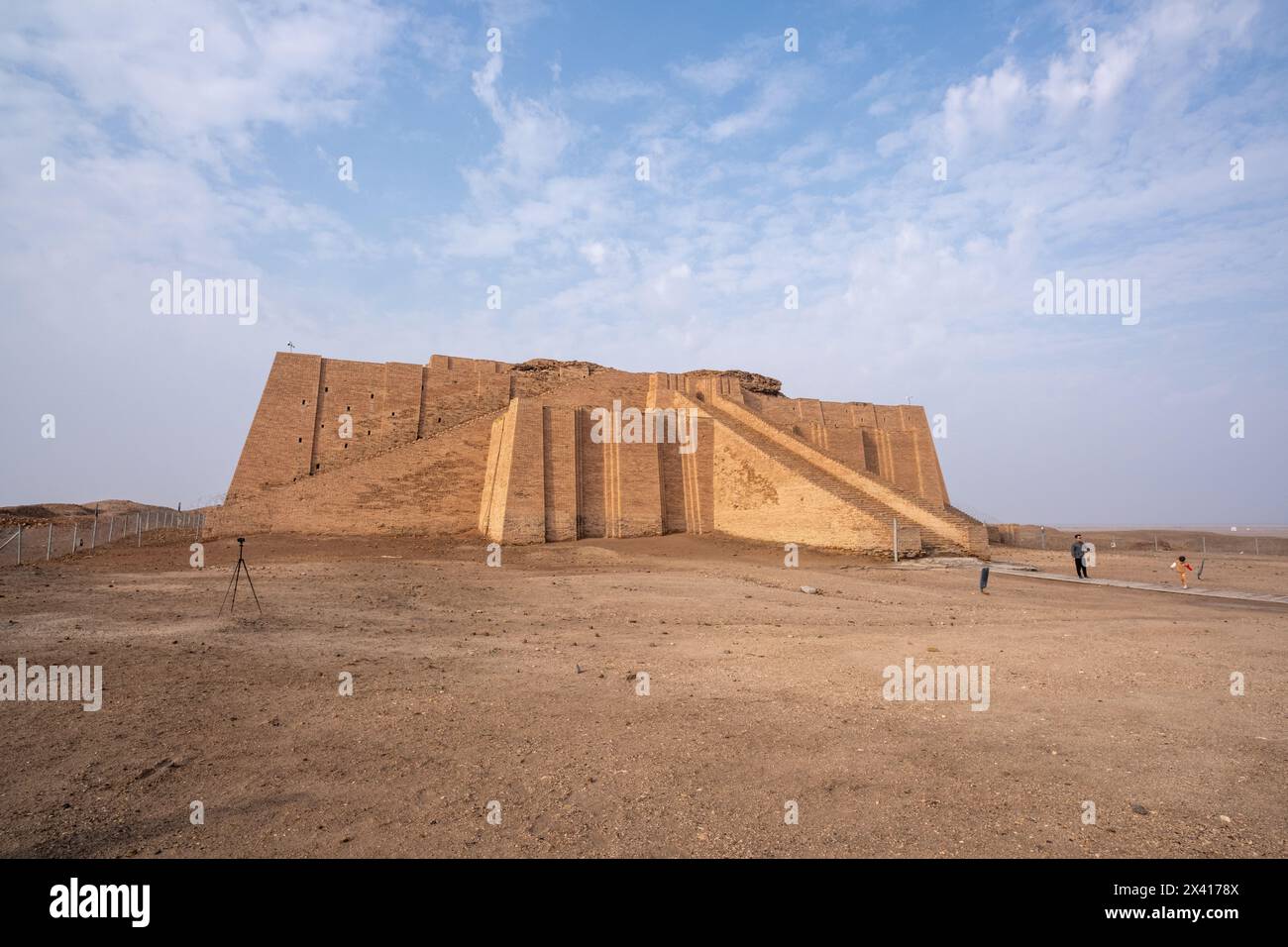ziggourat de ur en irak Banque D'Images