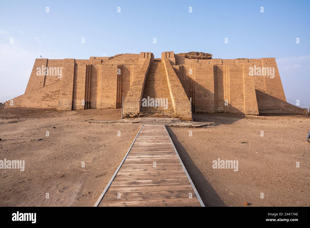 ziggourat de ur en irak Banque D'Images