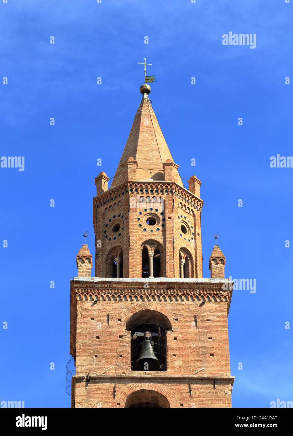 Cathédrale de Teramo, Italie Banque D'Images