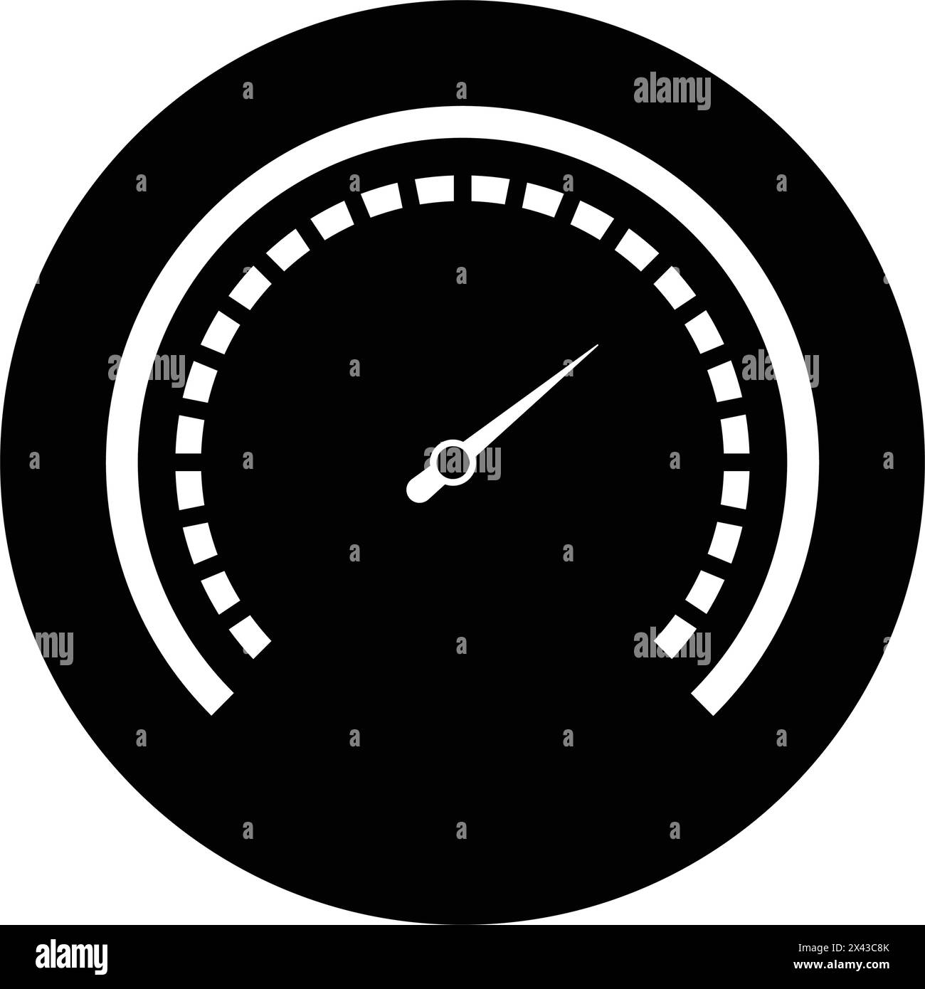 conception d'illustration vectorielle de logo de compteur de vitesse Illustration de Vecteur