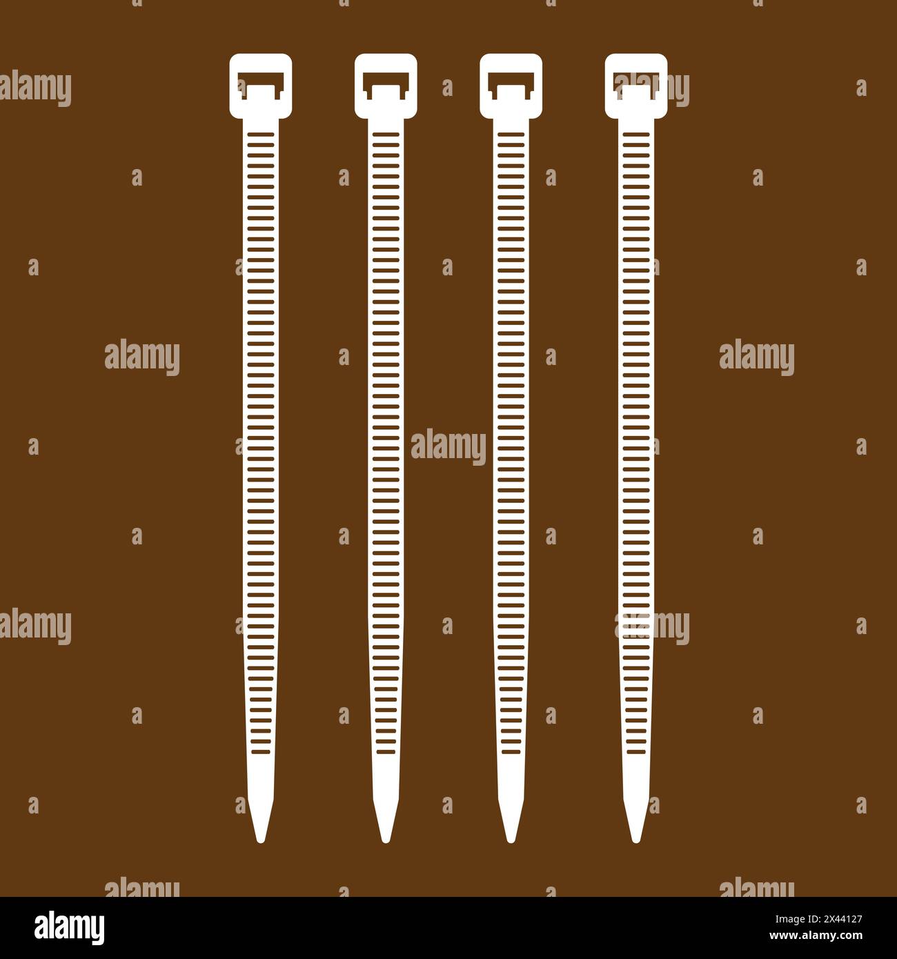 Conception de symbole d'illustration vectorielle d'icônes de serre-câbles Illustration de Vecteur