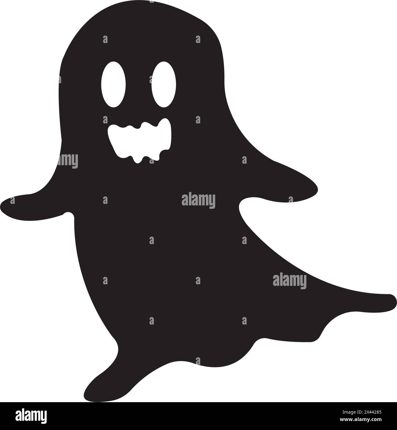 Illustration vectorielle d'icône d'Halloween conception simple Illustration de Vecteur