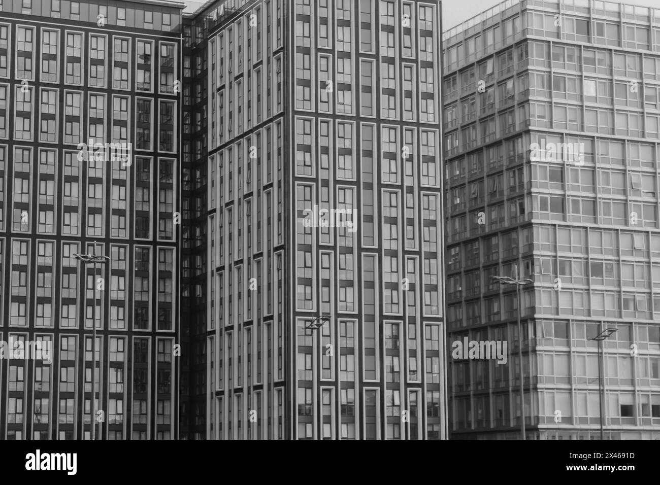 Bâtiments de verre Banque D'Images