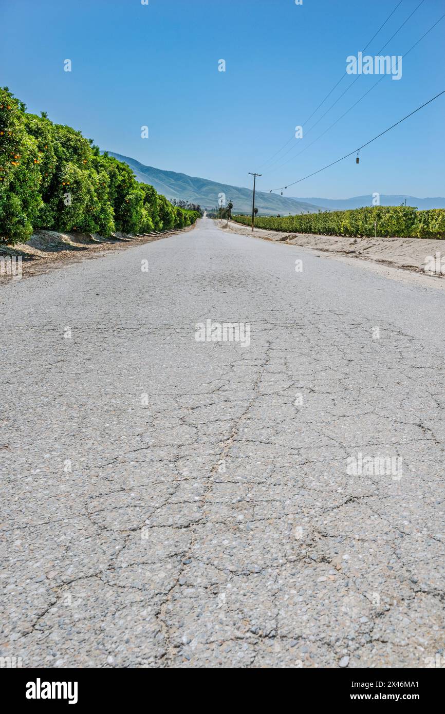 routes de campagne Banque D'Images