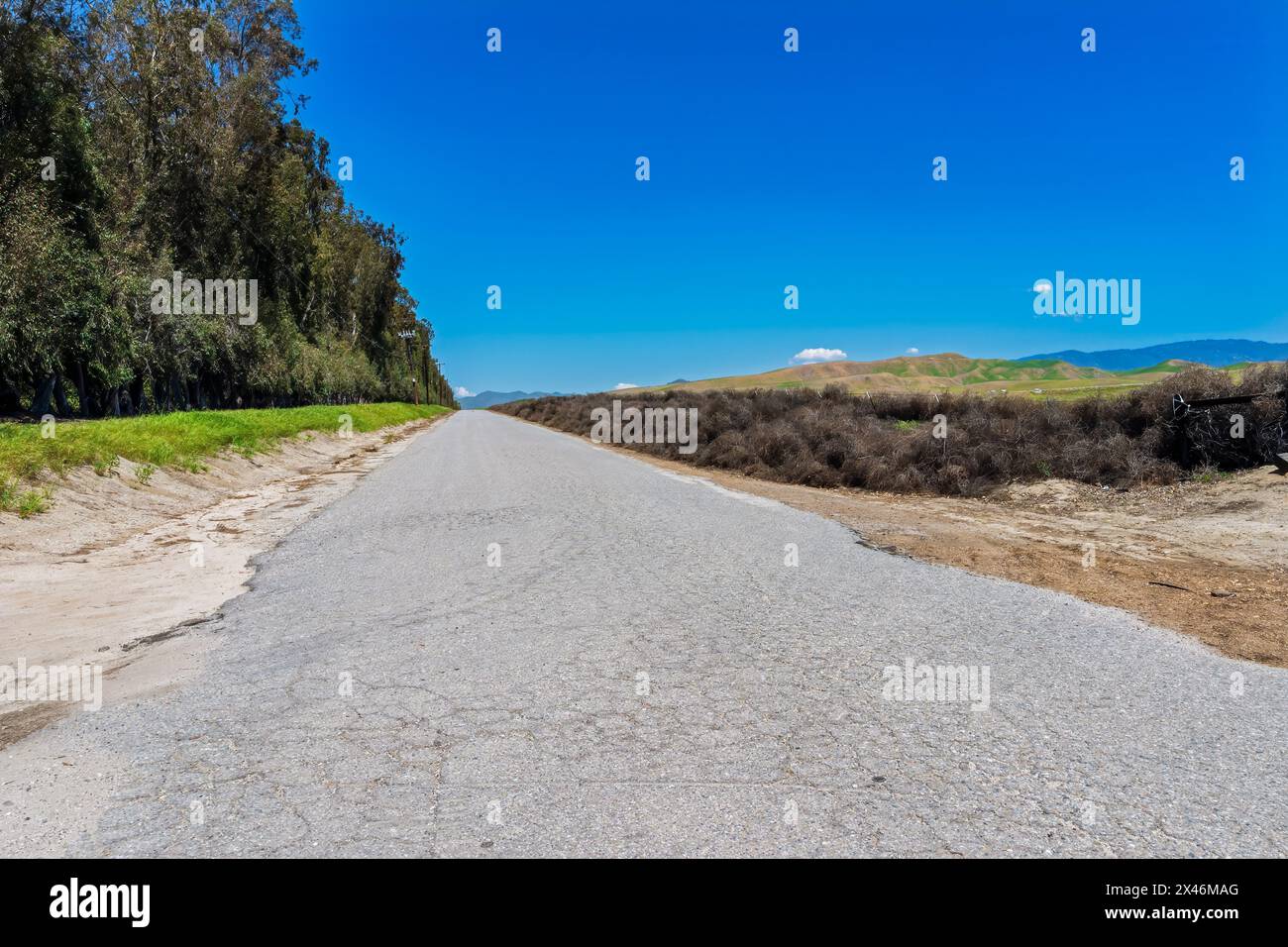 routes de campagne Banque D'Images