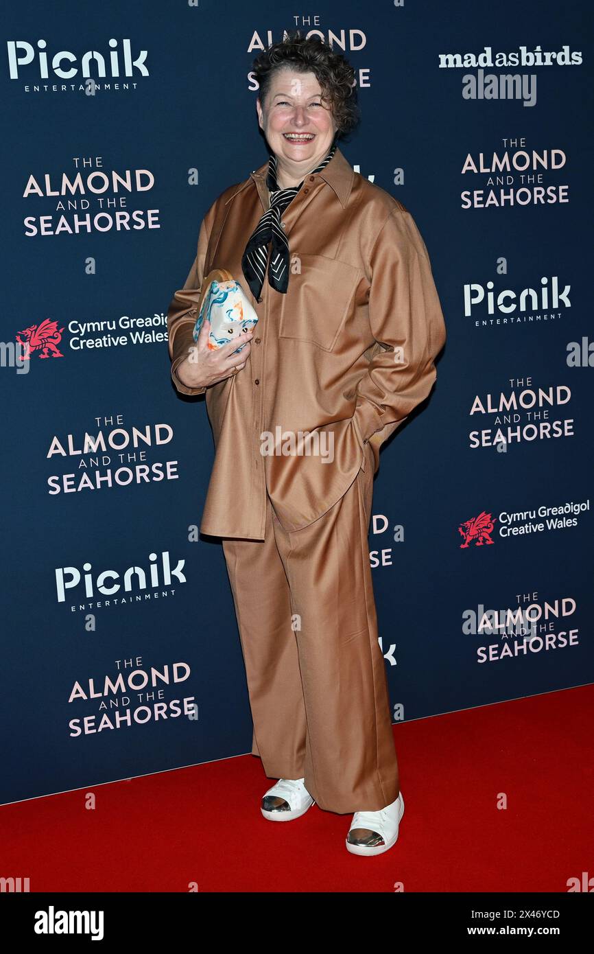 LONDRES, ANGLETERRE - AVRIL 30 : Kaite O'Reilly, assiste à la première britannique de 'The Almond and the Seahorse' au vue West End le 30 avril 2024 à Londres, Angleterre. Banque D'Images