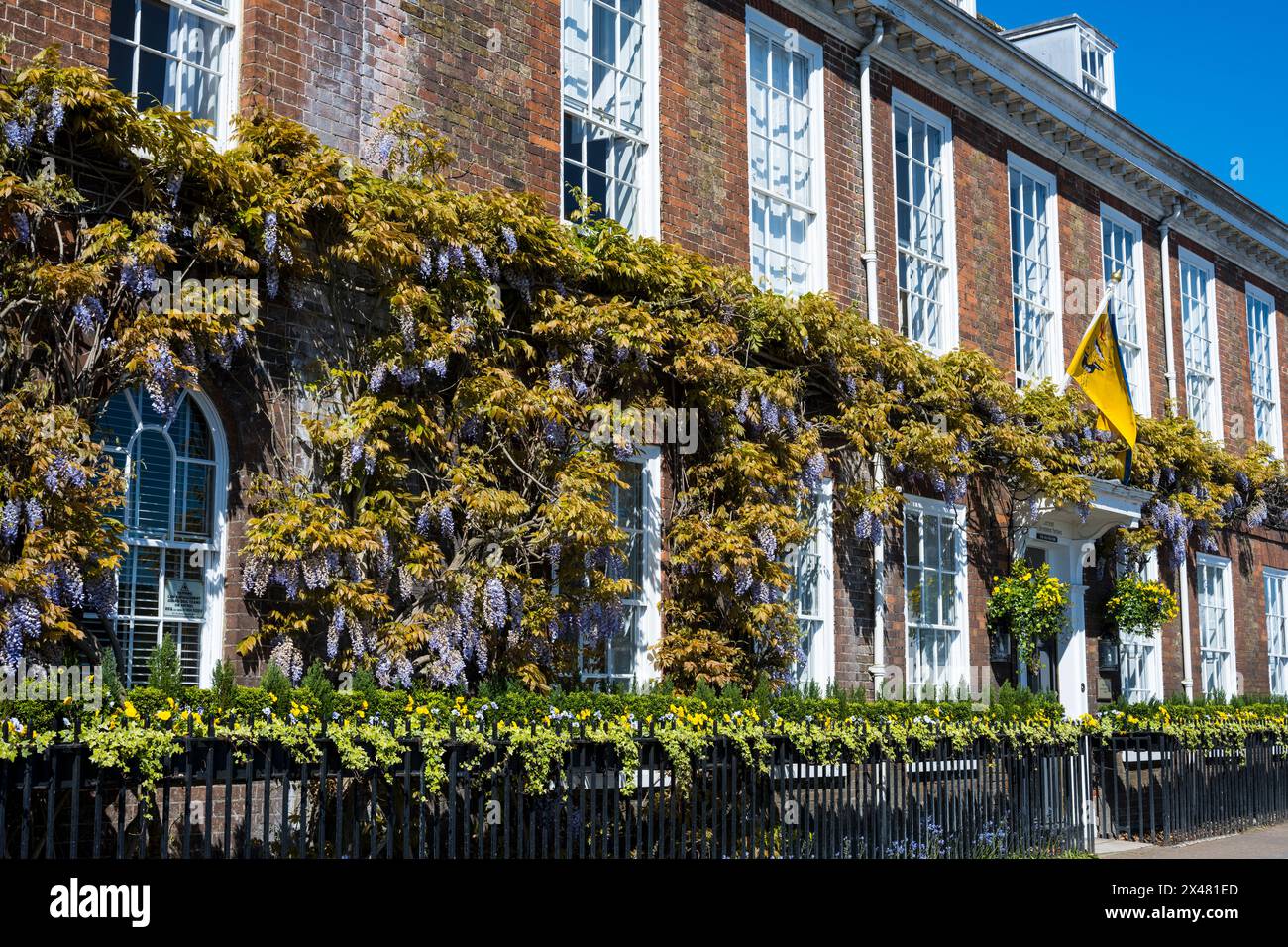 Investment Company, basée dans le Old Rectory, Henley-on-Thames, Oxfordshire, Angleterre, Royaume-Uni, GB. Banque D'Images