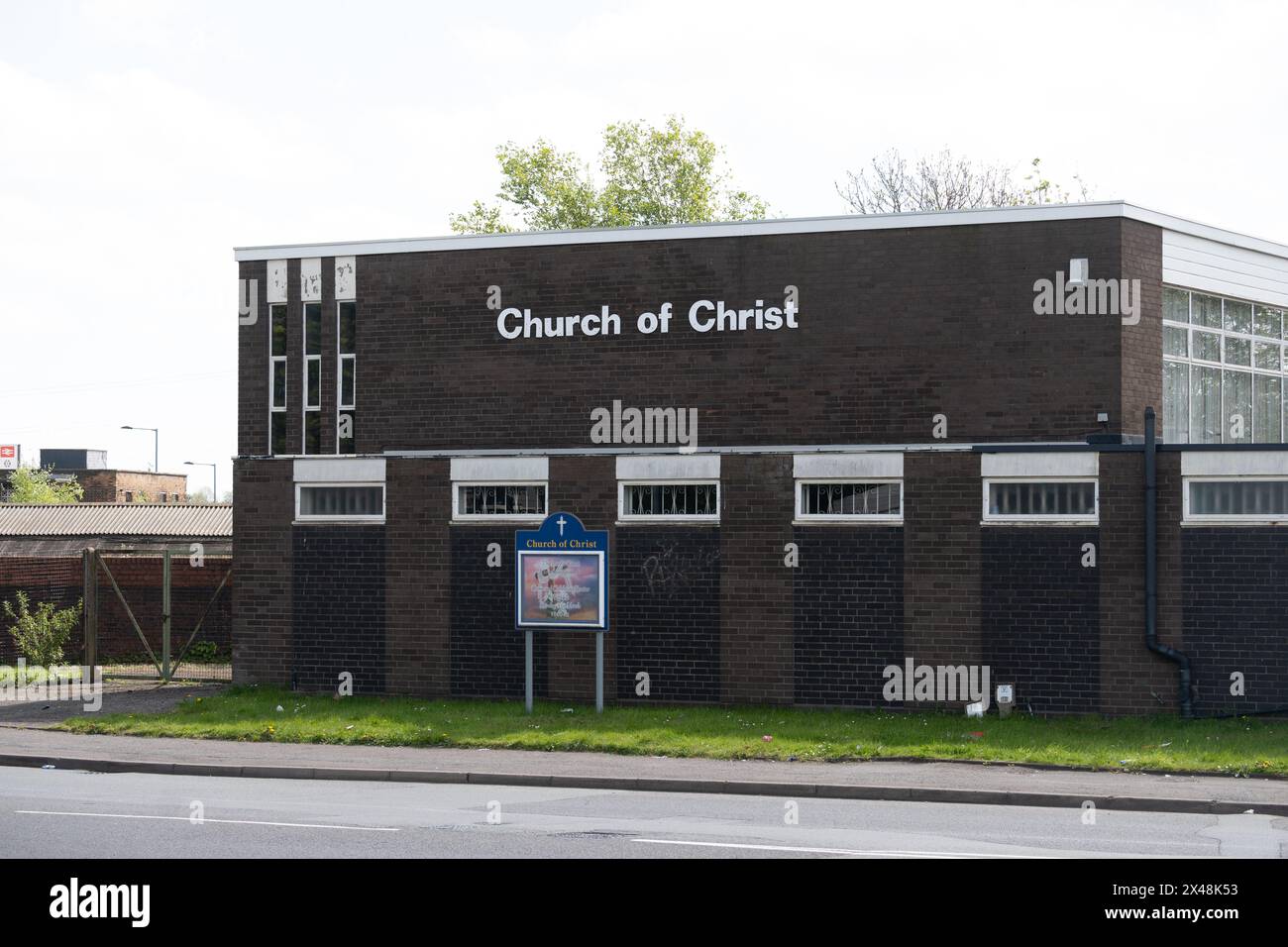 Church of Christ, Great Francis Street, Duddeston, Birmingham, West Midlands, ROYAUME-UNI Banque D'Images