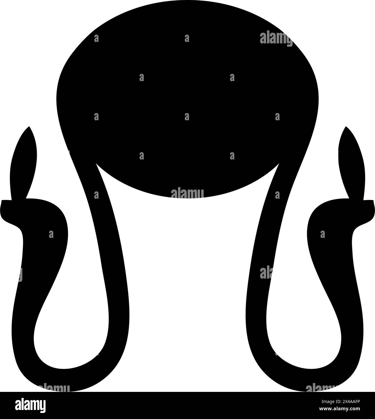 Elément hiéroglyphe égyptien. Aide à créer un historicaal aaand designs de trvel. Illustration vectorielle. Illustration de Vecteur