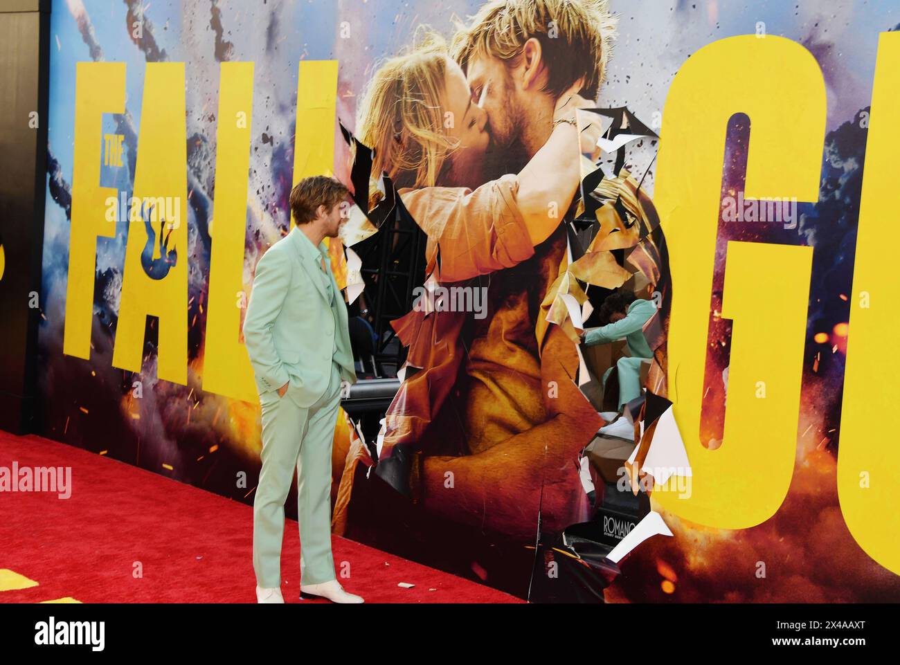 HOLLYWOOD, CALIFORNIE - AVRIL 30 : Ryan Gosling assiste à la première de Universal Pictures 'The Fall Guy' à Los Angeles au Dolby Theatre le 30 avril 2024 à Hollywood, Californie. Crédit : Jeffrey Mayer / MediaPunch Banque D'Images