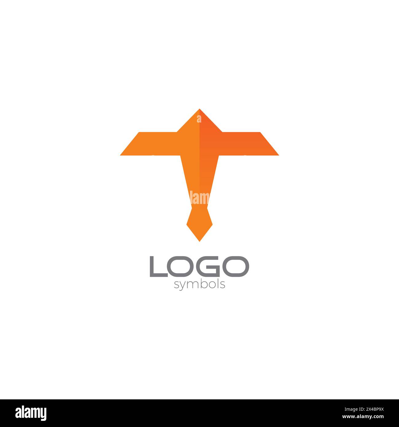 T simple logo Design pour initial ou votre marque. T vecteur d'icône Illustration de Vecteur