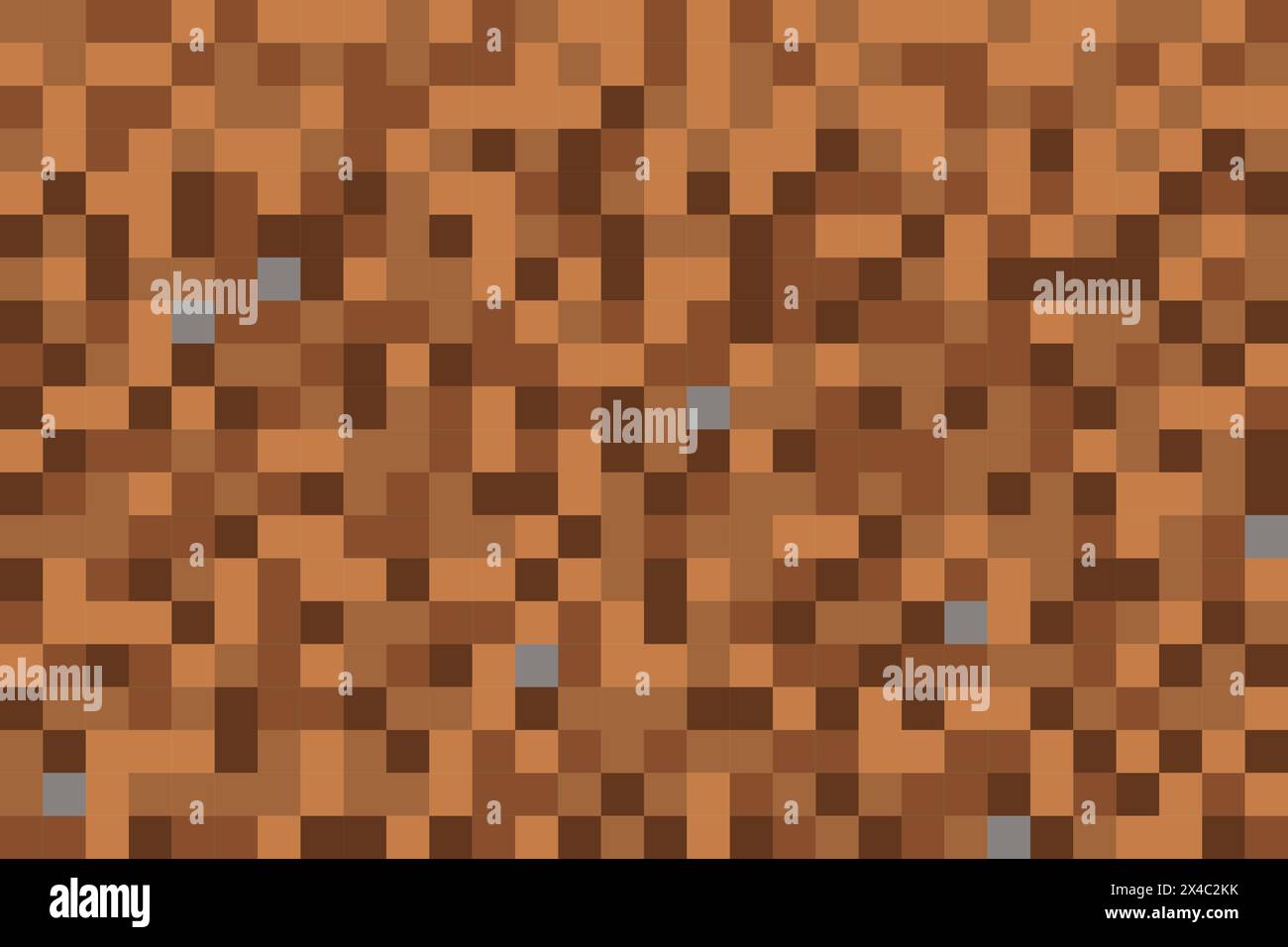 Fond de motif de pixels au sol 8 bits Illustration de Vecteur