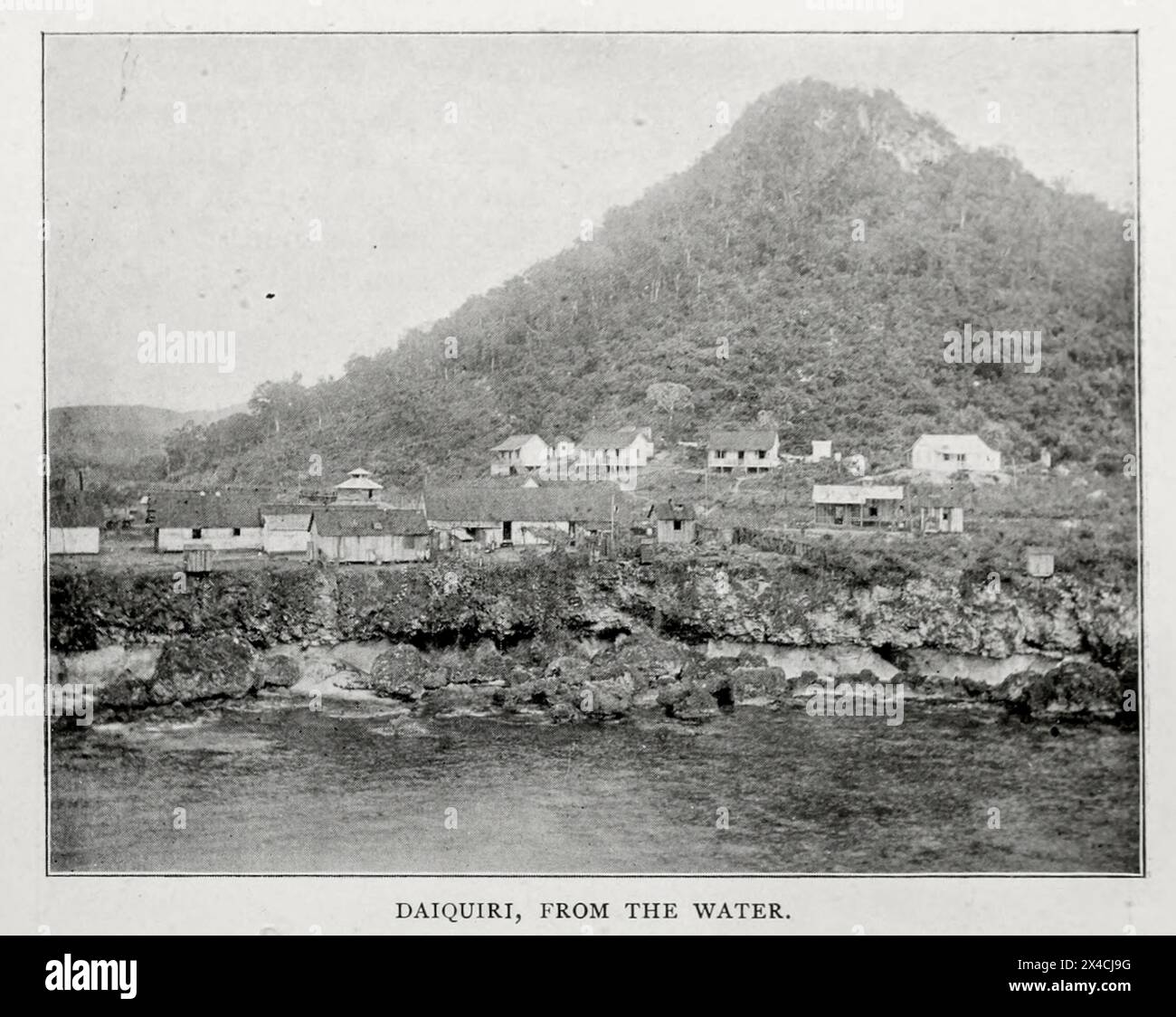 DAIQUIRI, DE L'EAU, DE L'ARTICLE LES RESSOURCES MINÉRALES DE CUBA. Par Jennings S. Cox, Jr. tiré de The Engineering Magazine consacré au progrès industriel volume XVI octobre 1898 - mars 1899 The Engineering Magazine Co Banque D'Images