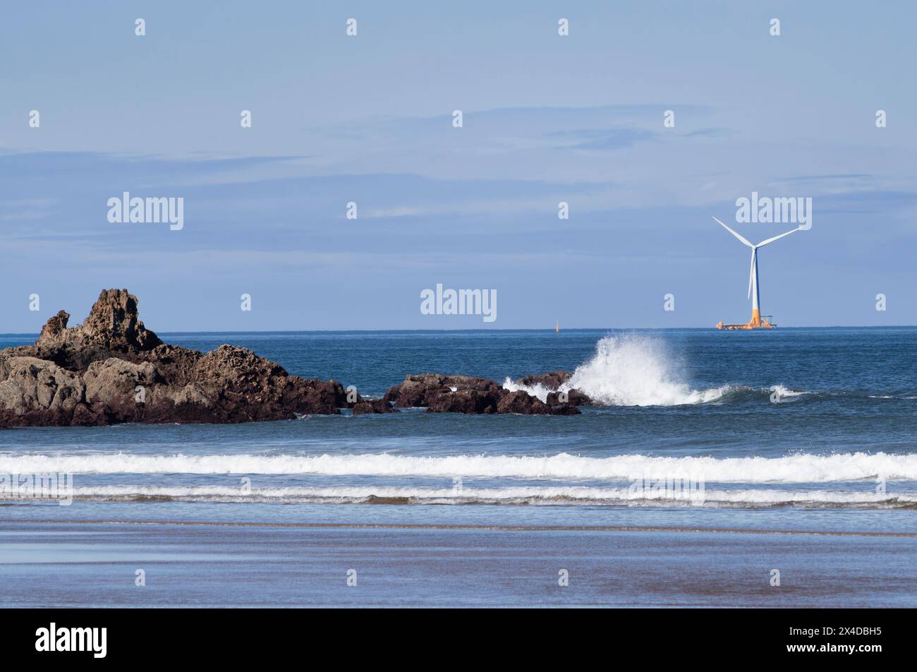 EOLIENNE offshore Banque D'Images EOLIENNE offshore Banque D'Images