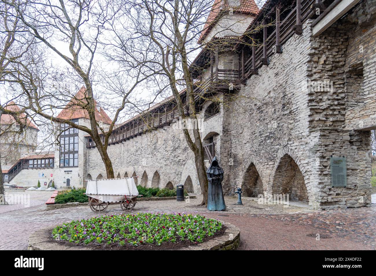 Jardin du roi danois, Tallinn, Estonie Banque D'Images