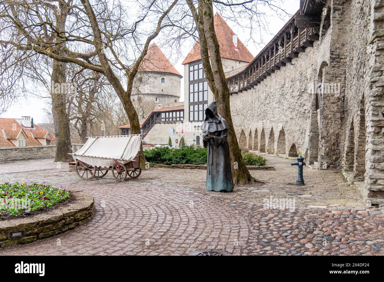 Jardin du roi danois, Tallinn, Estonie Banque D'Images