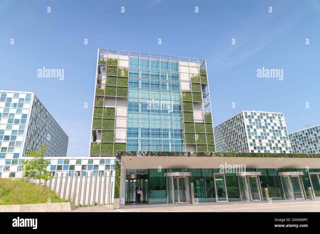 Le bâtiment de la CPI (Cour pénale internationale) à la Haye, pays-Bas Banque D'Images