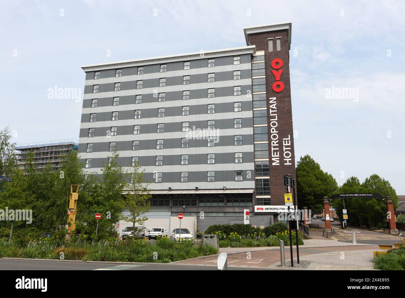 Sheffield OYO Metropolitan Hotel Building, Inner City England UK Banque D'Images