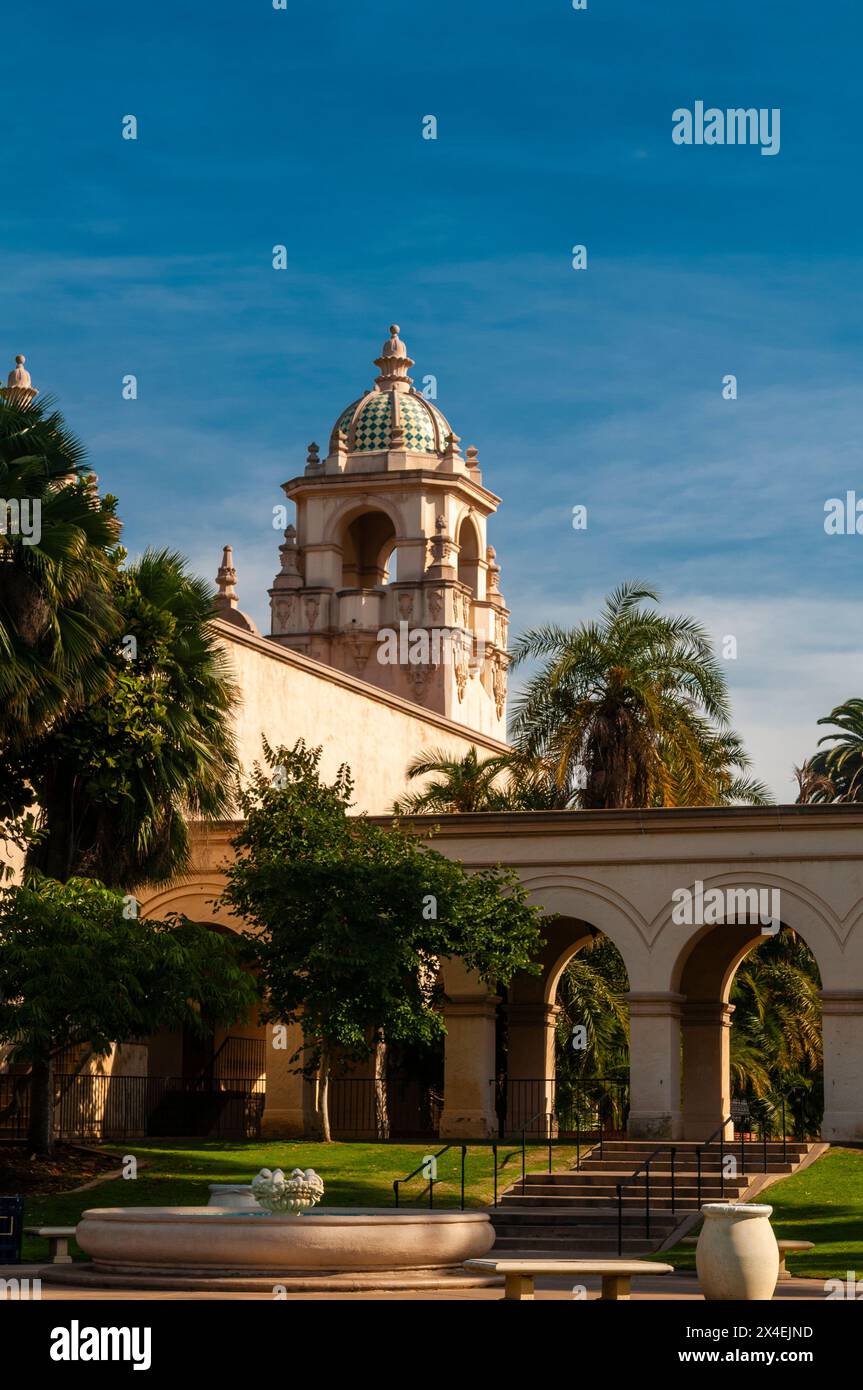 Le bâtiment botanique de Balboa Park.Balboa Park, San Diego, Californie, États-Unis. Banque D'Images