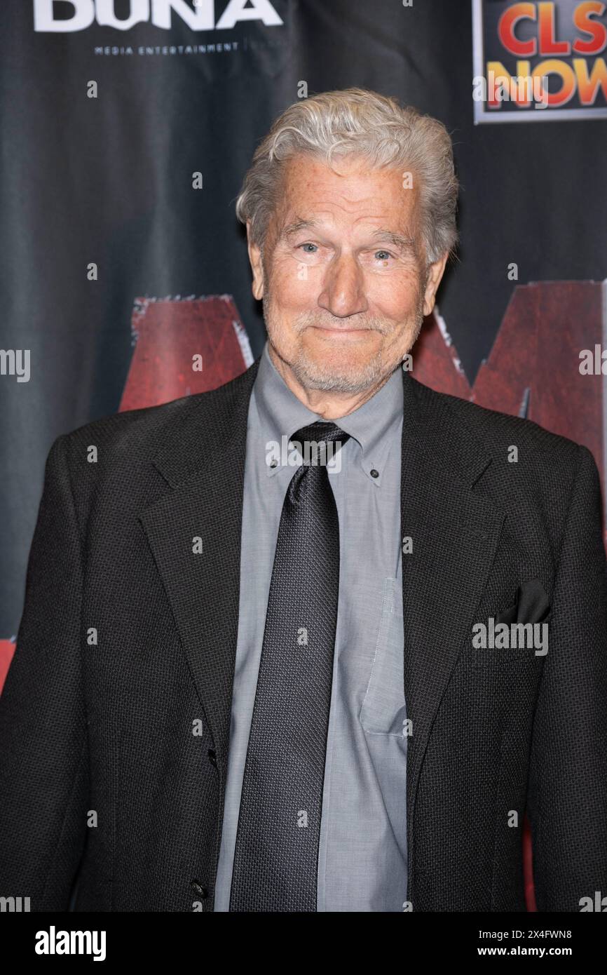 Los Angeles, États-Unis. 02 mai 2024. L'acteur Eric Pierpoint assiste à la première de 'I Am Gitmo' à Los Angeles et au lancement de CLSNOW. TV au Writers Guild Theater, Los Angeles, CA, 2 mai 2024 crédit : Eugene Powers/Alamy Live News Banque D'Images