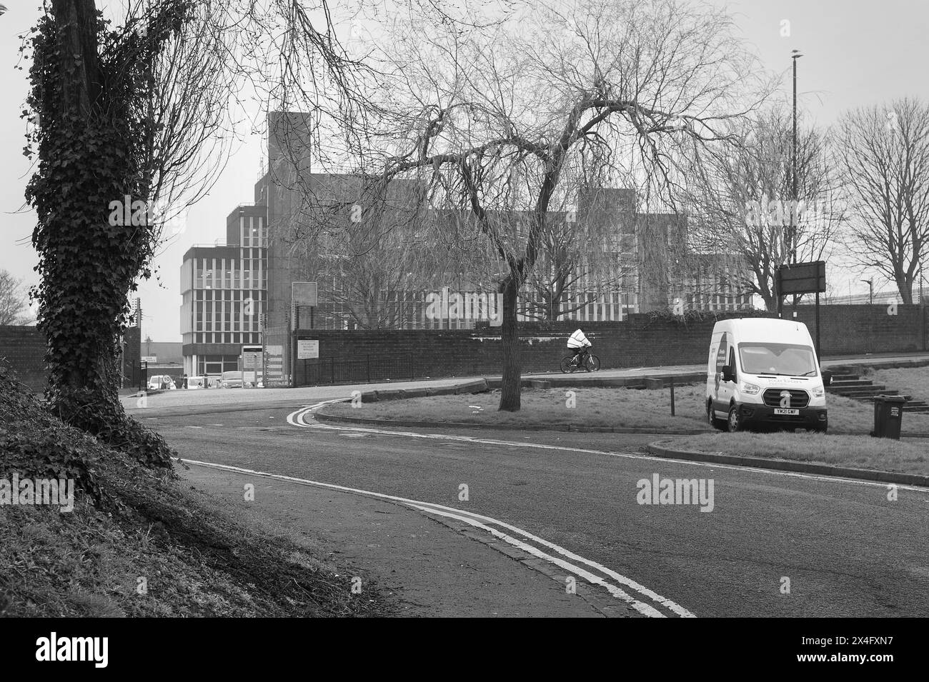 L'ancien siège de Newcastle & Gateshead Water Company, Allendale Road, Byker, Tyne et Wear Banque D'Images