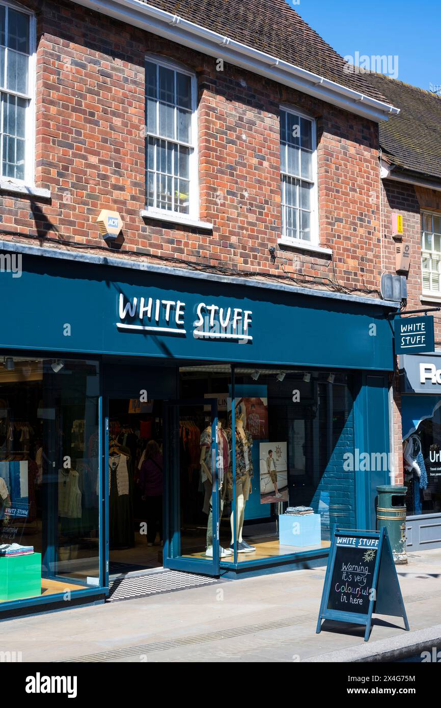 White Stuff Clothing Shop, Henley-on-Thames, Oxfordshire, Angleterre, Royaume-Uni, GB. Banque D'Images