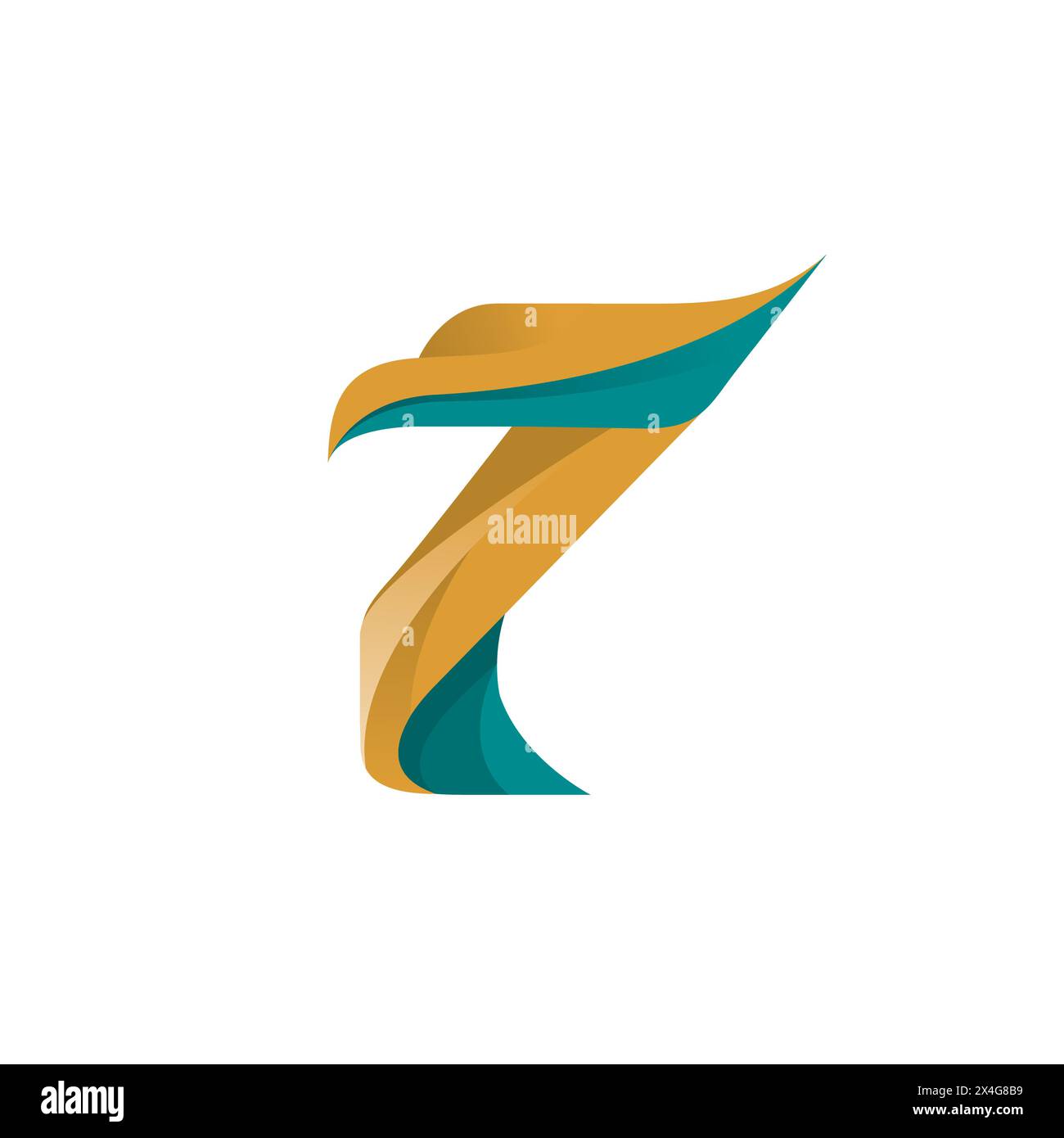 Seven Eagle logo Design Vector, Eagle Abstract. Vecteur sept icônes Illustration de Vecteur