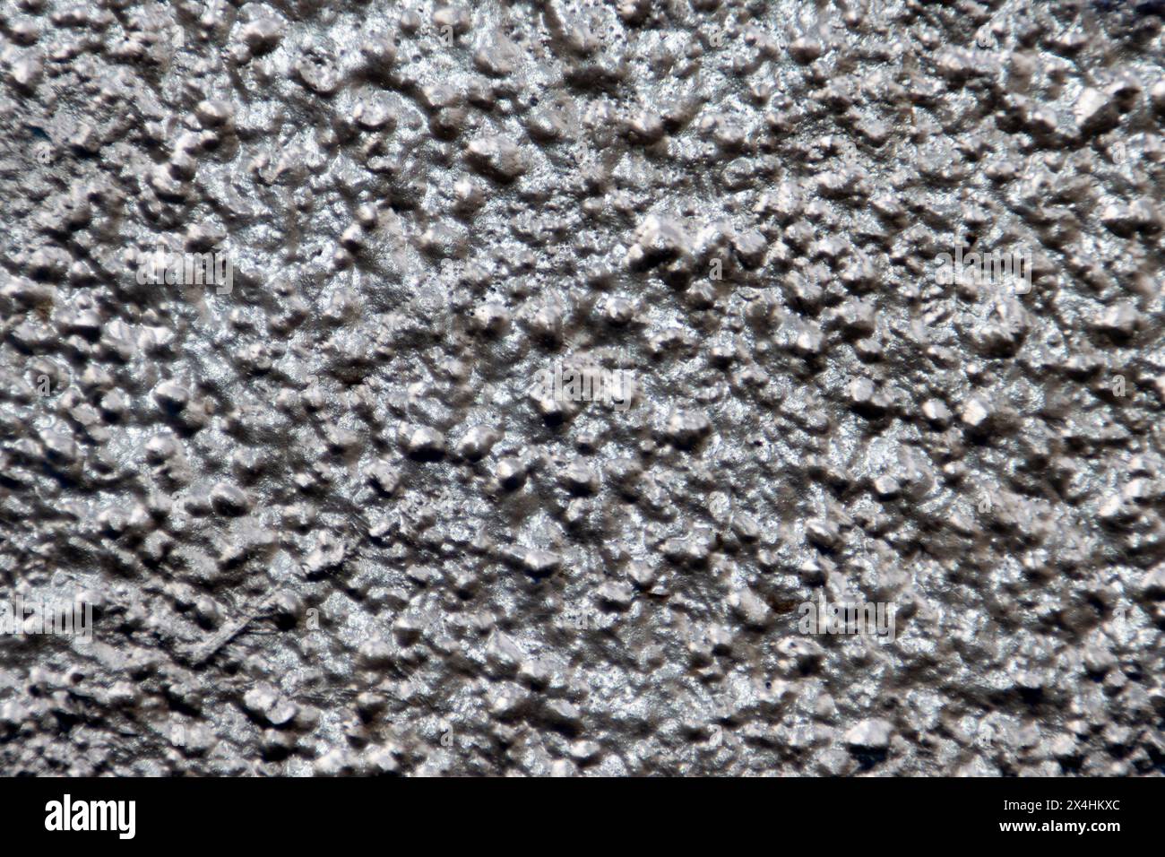 Texture de fond de mur rugueux abstrait argenté Banque D'Images