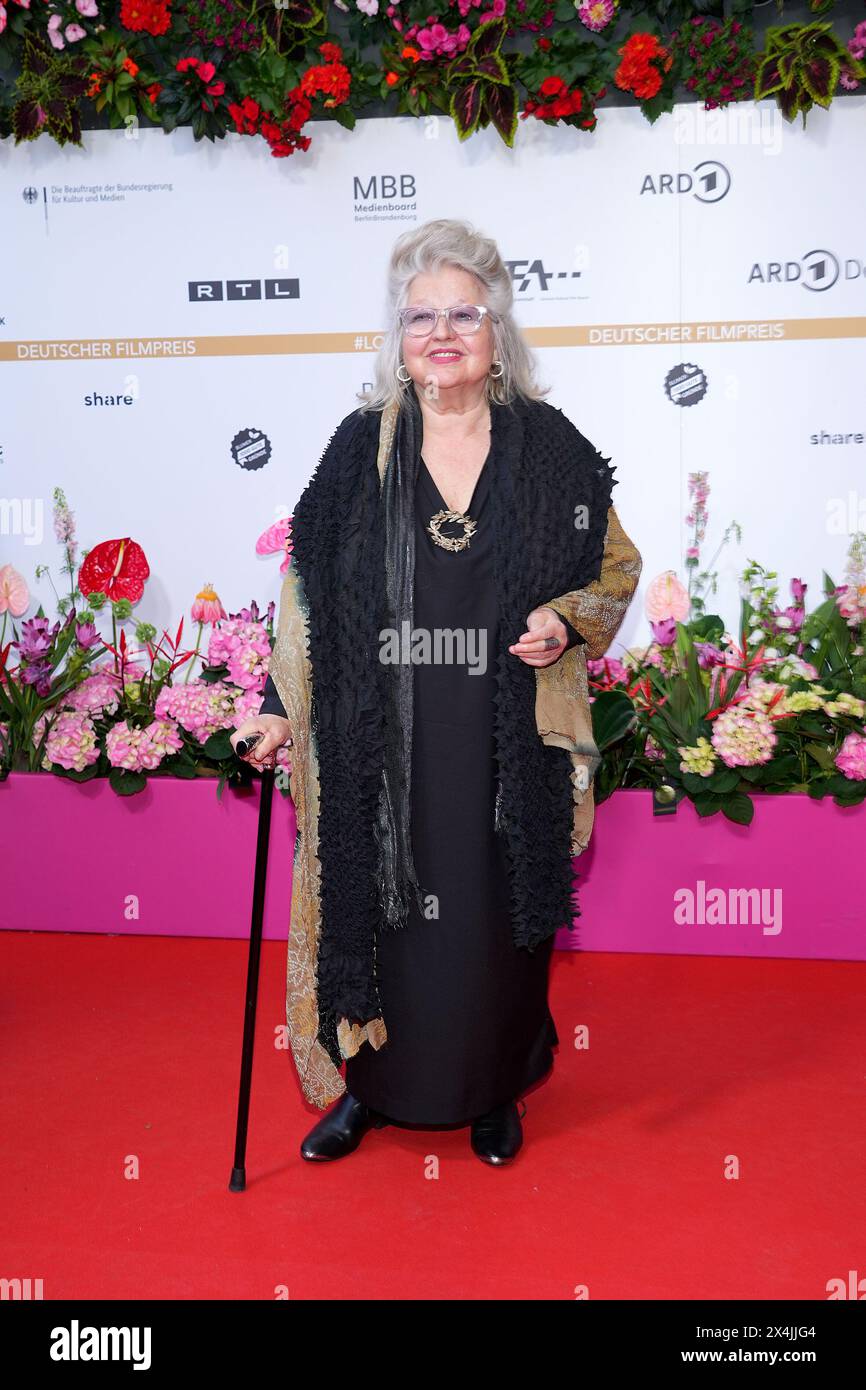 Hanna Schygulla BEI der Ankunft zur Verleihung 'Deutscher Filmpreis' AM 3.05.2024 à Berlin Banque D'Images