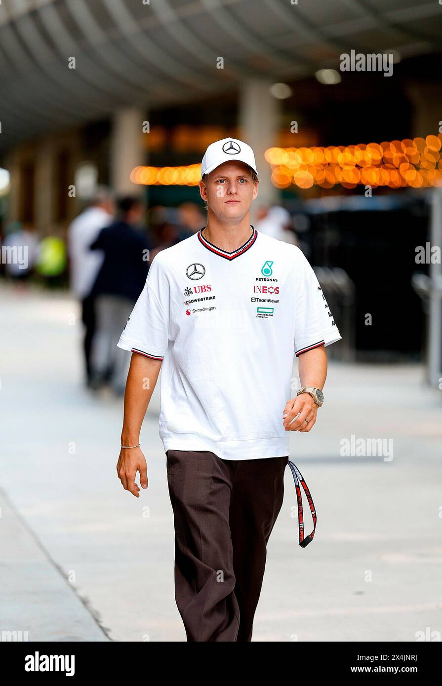 Miami, États-Unis. 02 mai 2024. 02.05.2024, Miami International Autodrome, Miami, formule 1 Crypto.com Miami Grand Prix, dans le pilote d'essai photo Mick Schumacher (DEU), Mercedes-AMG Petronas Formula One Team crédit : dpa/Alamy Live News Banque D'Images