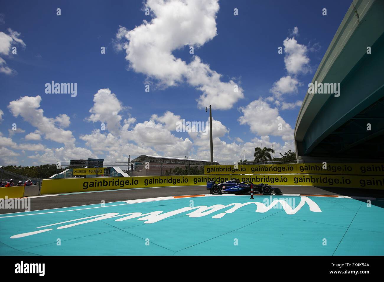 02 SARGEANT Logan (usa), Williams Racing FW46, action lors du Grand Prix de formule 1 Crypto.com de Miami 2024, 6ème manche du Championnat du monde de formule 1 2024 du 3 au 5 mai 2024 sur l'Autodrome international de Miami, à Miami, États-Unis d'Amérique Banque D'Images