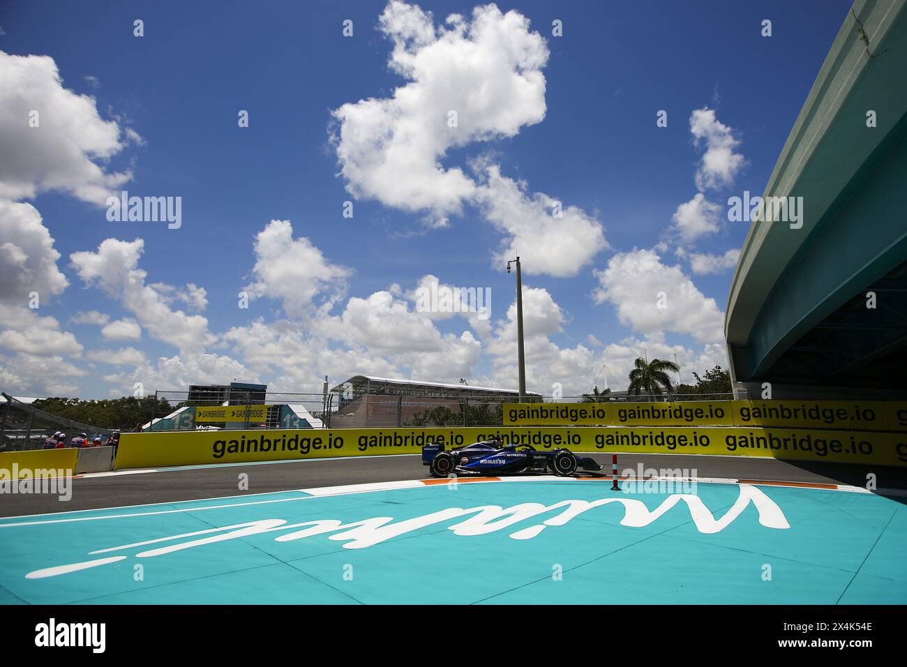 23 ALBON Alexander (Tha), Williams Racing FW45, action lors du Grand Prix de formule 1 Crypto.com de Miami 2024, 6e manche du Championnat du monde de formule 1 2024 du 3 au 5 mai 2024 sur l'Autodrome international de Miami, à Miami, États-Unis d'Amérique Banque D'Images