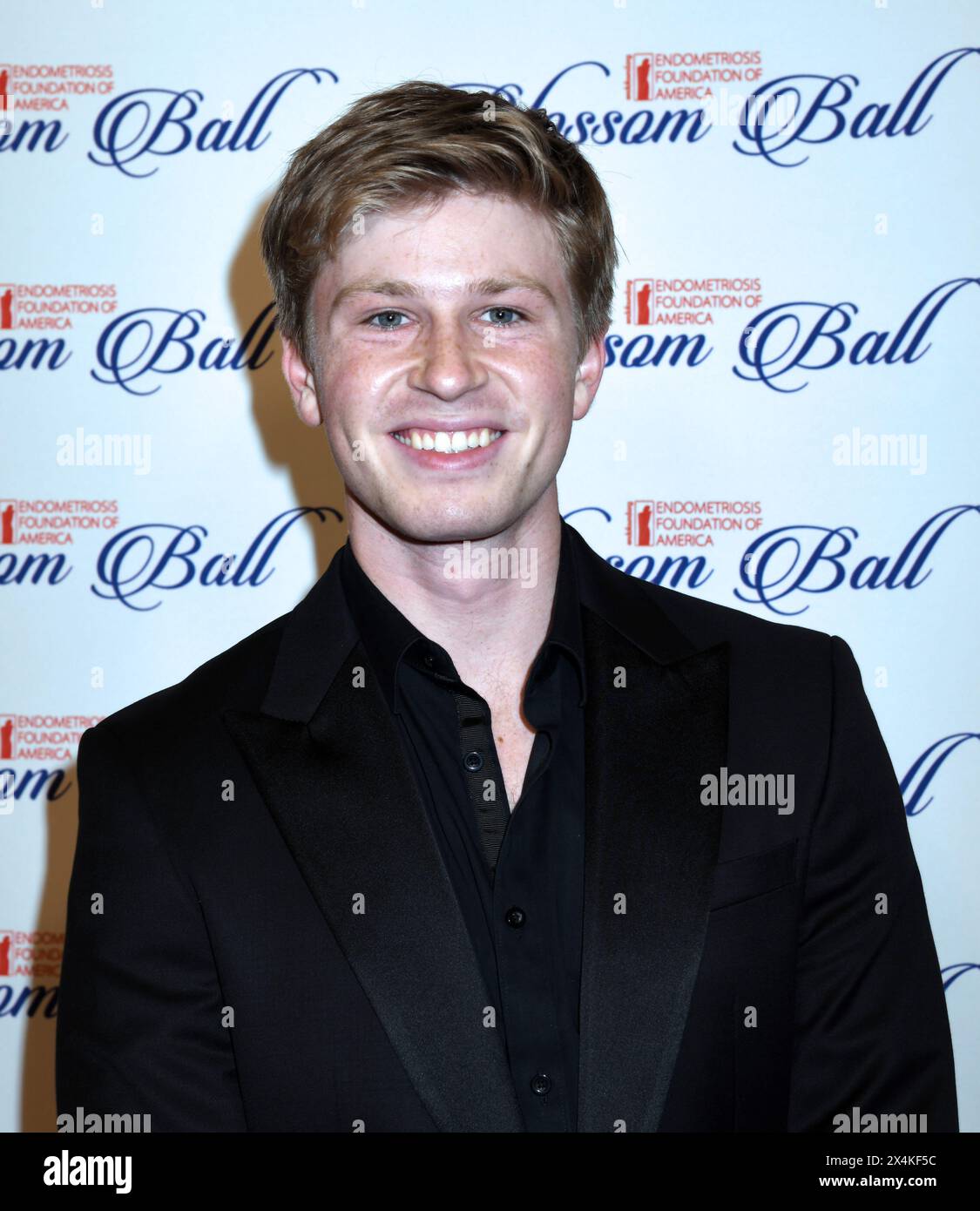 3 mai 2024, New York, New York, États-Unis : Robert Irwin assiste au bal de la Fondation de l'endométriose AmericaÃs Blossom au Gotham Hall à New York. (Crédit image : © photo image Press via ZUMA Press Wire) USAGE ÉDITORIAL SEULEMENT! Non destiné à UN USAGE commercial ! Banque D'Images