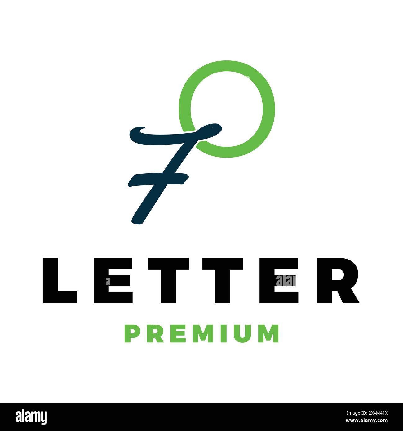 Lettre initiale O et F, DE modèle de logo vectoriel icône illustration Design Illustration de Vecteur