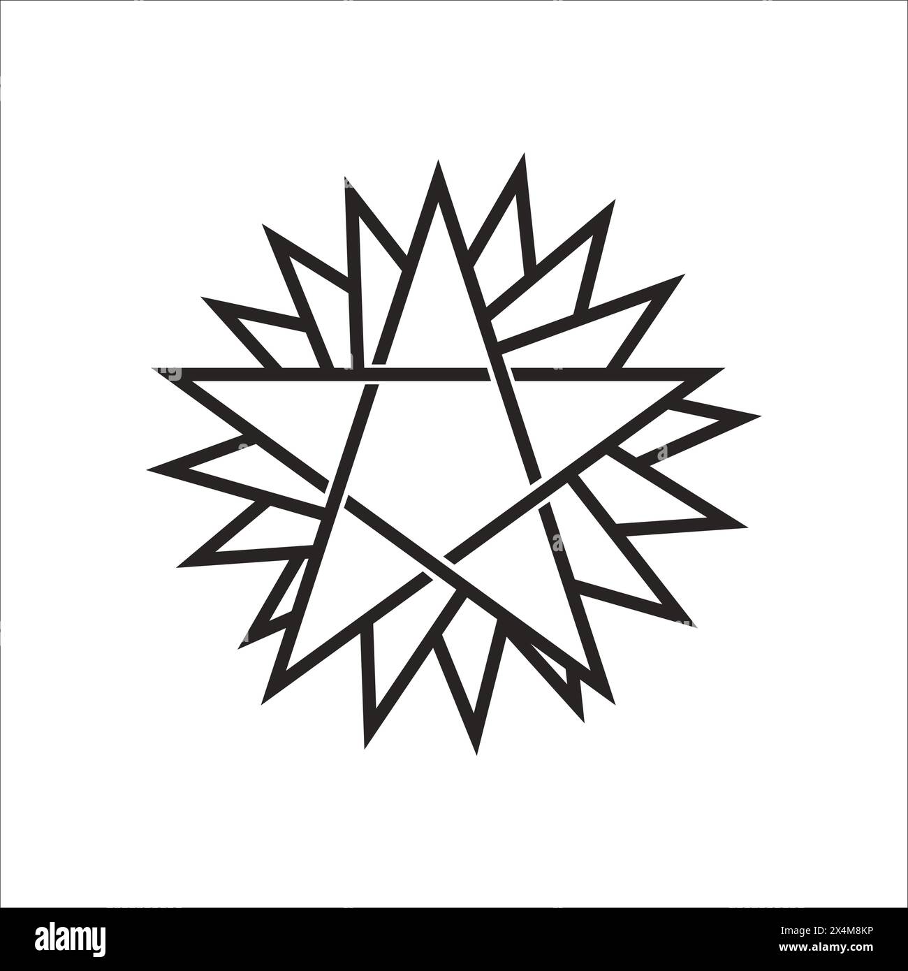 Blasphème religion icône vecteur illustration symbole Desiign Illustration de Vecteur