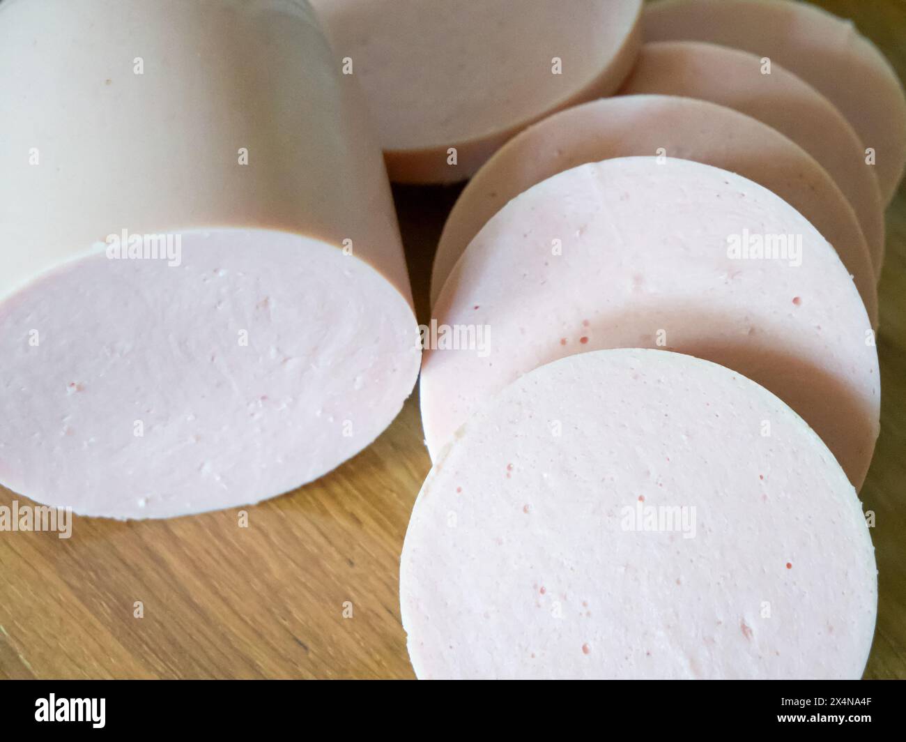 Le choix du boucher. Une sélection de charcuteries haut de gamme, parfaites pour les boucheries. Banque D'Images