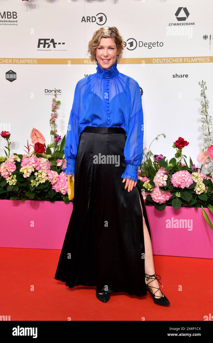 Brigitte Zeh BEI der 74. Verleihung des Deutschen Filmpreises 2024 im Theater am Potsdamer Platz. Berlin, 03.05.2024 Banque D'Images