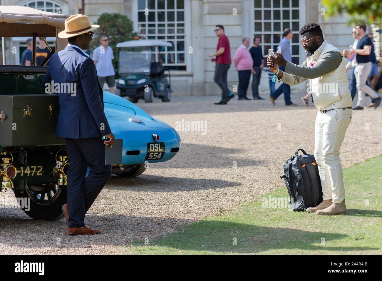 Concours d'élégance - hampton court Palace 2022 Banque D'Images