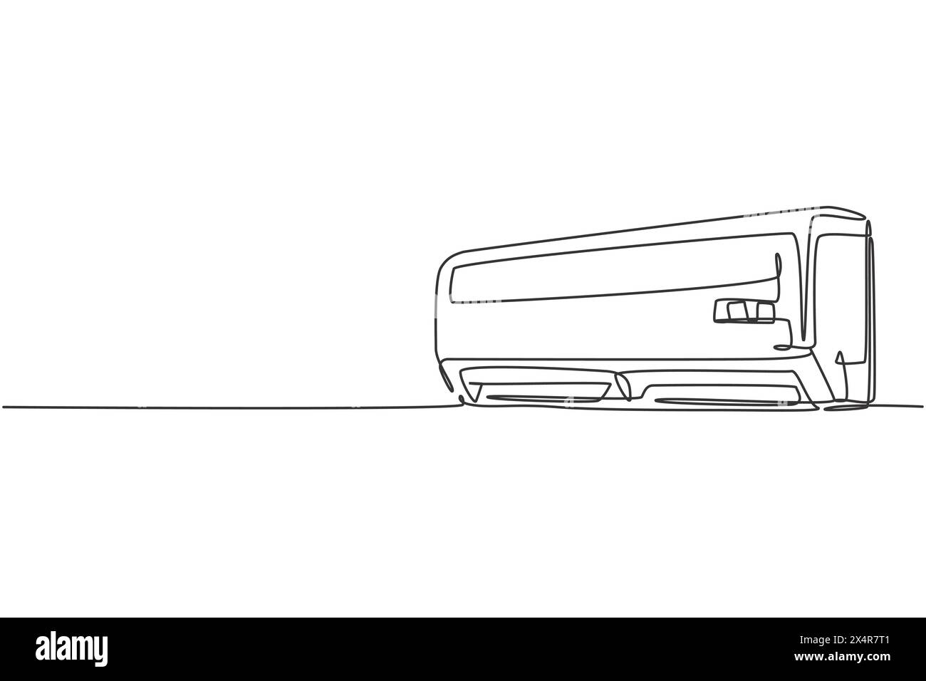 Un dessin simple ligne de l'appareil ménager de climatiseur mural. Concept d'outils ménagers de salon d'électricité. Dessin dynamique en ligne continue g Illustration de Vecteur