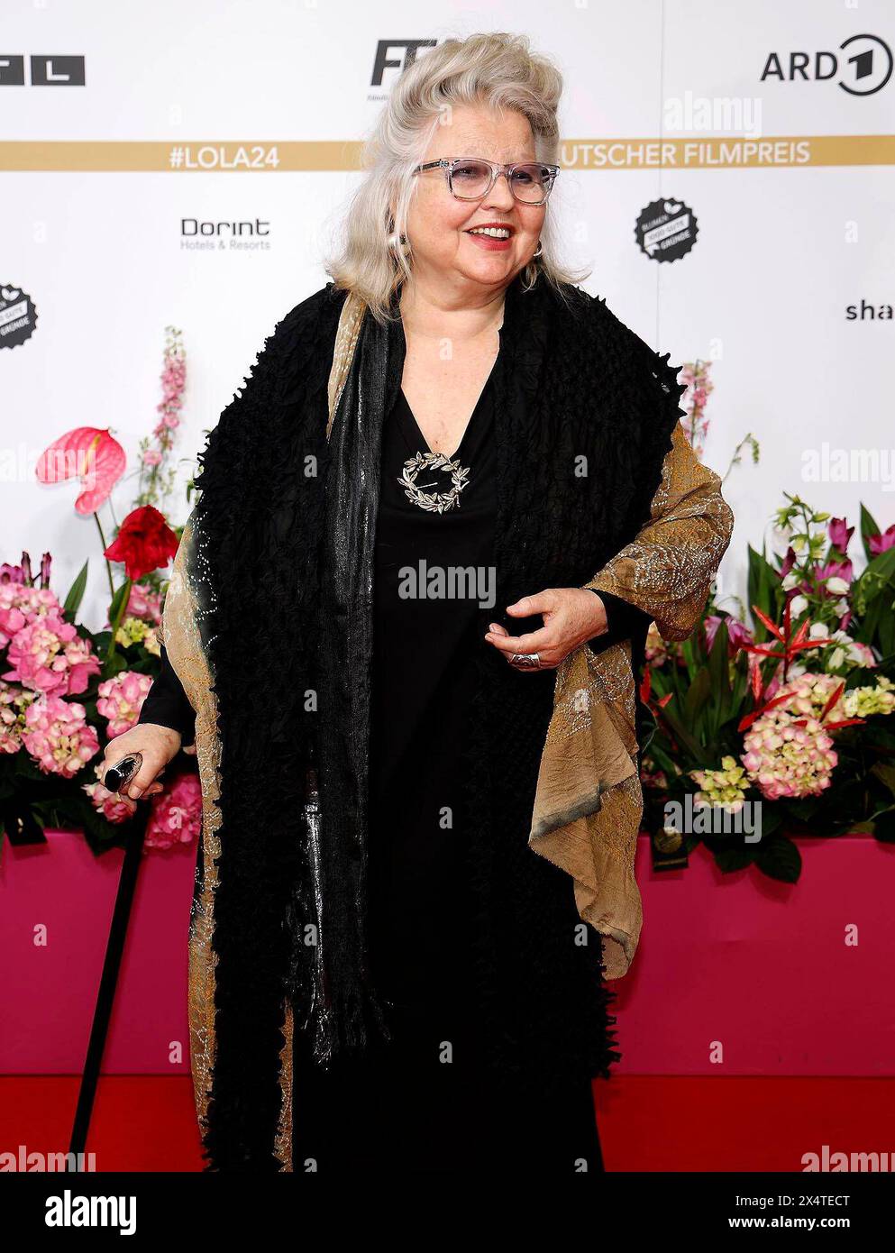 Hanna Schygulla BEI der Verleihung des Deutschen Filmpreises Lola24 im Theater am Potsdamer Platz Berlin. *** Hanna Schygulla lors de la remise du Prix du film allemand Lola24 au Theater am Potsdamer Platz Berlin Banque D'Images