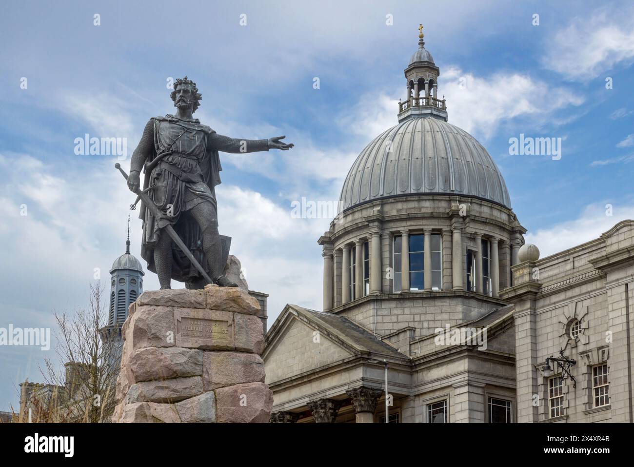 Aberdeen City, affectueusement connue sous le nom de Granite City, est une ville portuaire située dans la région nord-est de l'Écosse. Banque D'Images