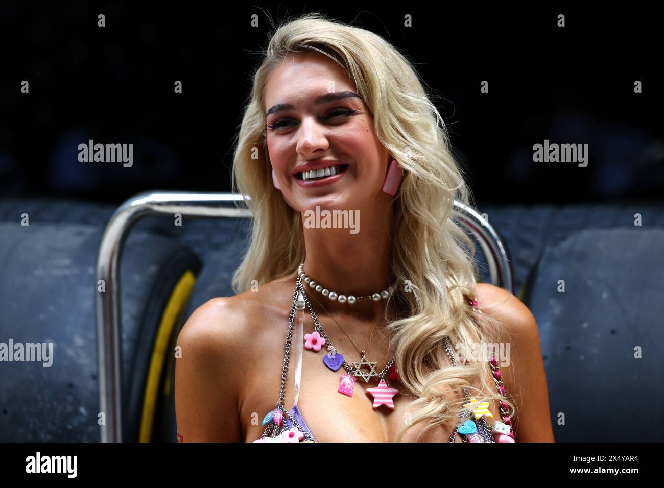 Ambiance circuit - invité de paddock. Championnat du monde de formule 1, Rd 6, Grand Prix de Miami, dimanche 5 mai 2024. Miami International Autodrome, Miami, Floride, États-Unis. Banque D'Images