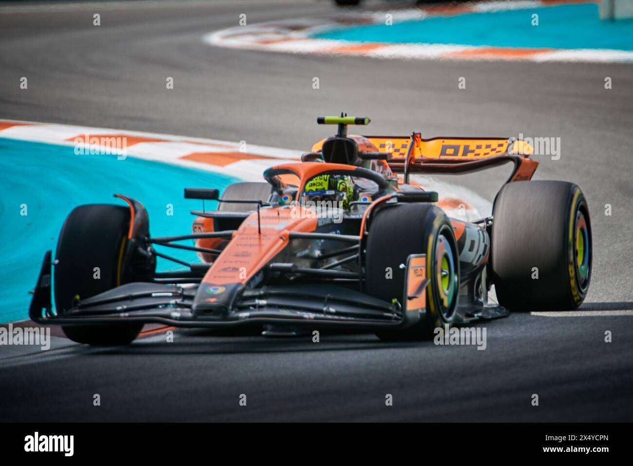 Miami Gardens, Floride, États-Unis. 5 mai 2024. Race. F1 Miami GP à Miami Autodrome à Miami Gardens, Floride, États-Unis. Crédit : Yaroslav Sabitov/YES Market Media/Alamy Live News. Banque D'Images